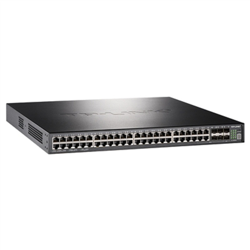 TP-LINK TL-SG2226PE 简单网管POE网络交换机24GE(PoE)+2SFP 26口全千兆 黑色按台销售