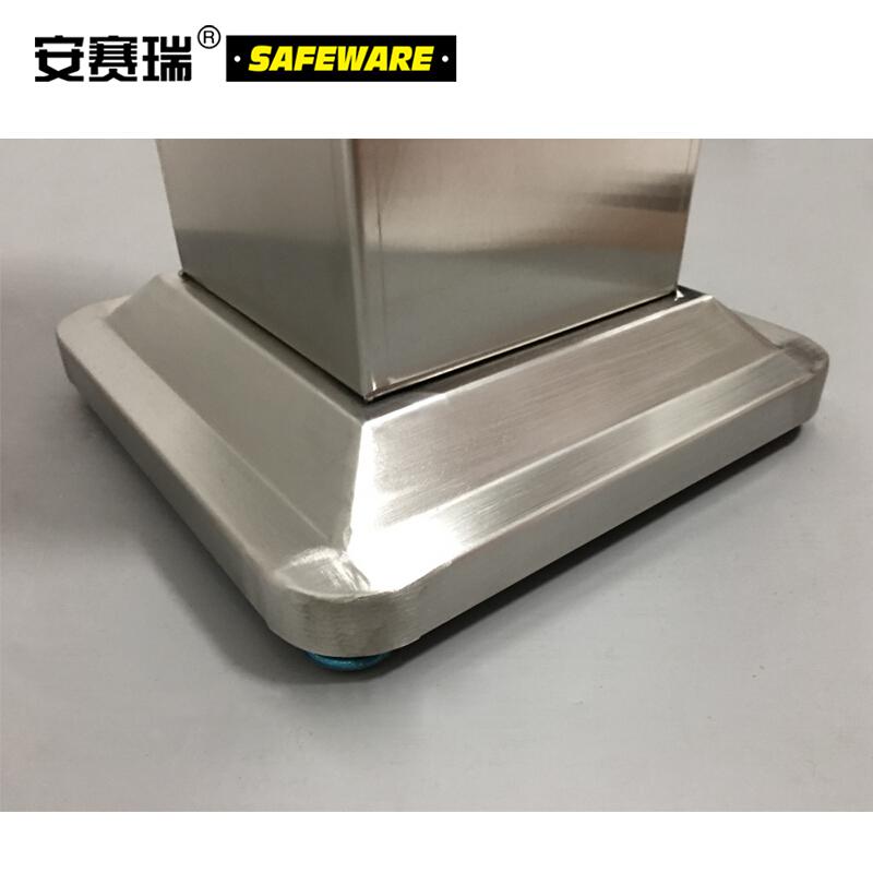 安赛瑞 24440 不锈钢烟灰柱 240×240×1110mm按(个)销售 安赛瑞 24440 不锈钢烟灰柱 240×240×1110mm按(个)销售