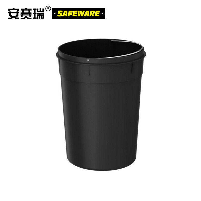 安赛瑞 13992 商用不锈钢脚踏垃圾桶3个装 12L按包销售