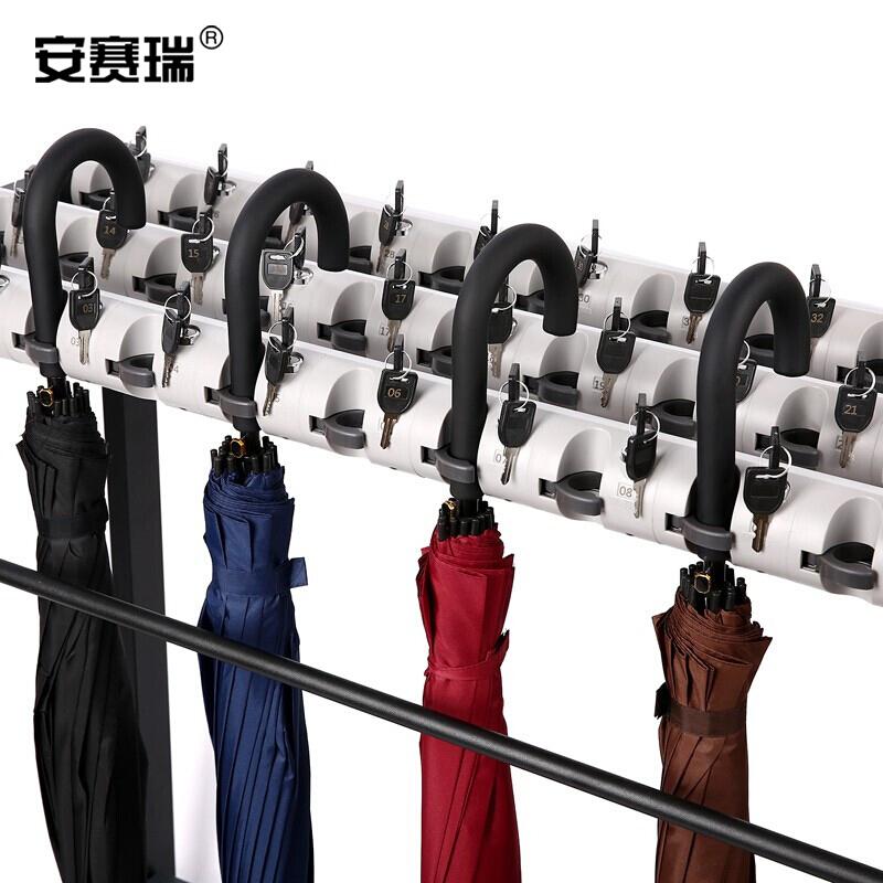 安赛瑞 14053 带锁雨伞架36头 1180×380×970mm按（套）销售