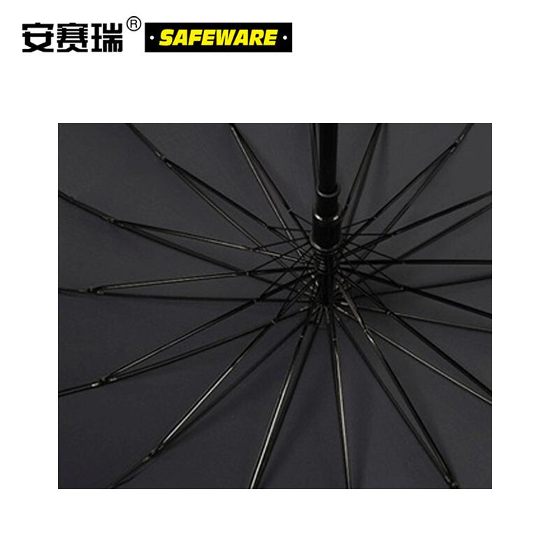 安赛瑞 39819 小号商务长柄手动雨伞 长80cm 黑色按（把）销售