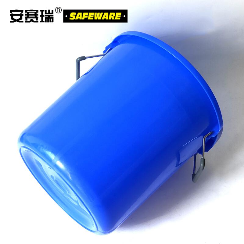 安赛瑞 24375 大号塑料圆桶无盖 50L 蓝色按（个）销售