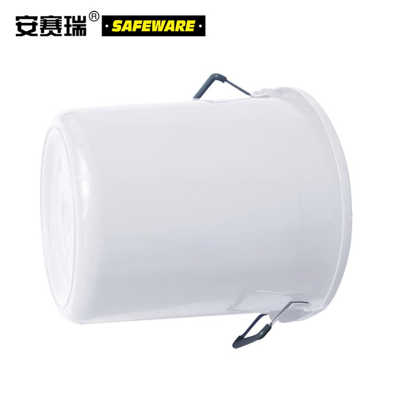 安赛瑞 24389 大号塑料圆桶无盖 160L 白色按（个）销售