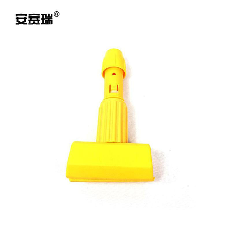 安赛瑞 24453 美式加厚拖把夹式蜡拖 杆长120cm 白色按（把）销售
