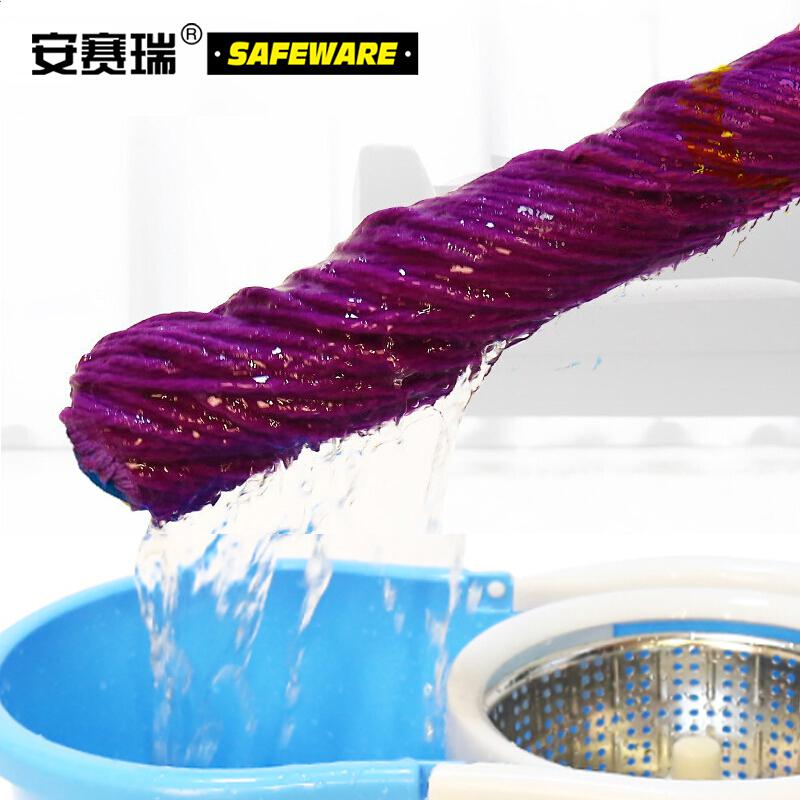 安赛瑞 23492 自拧水拖把 1把装 紫色按把销售