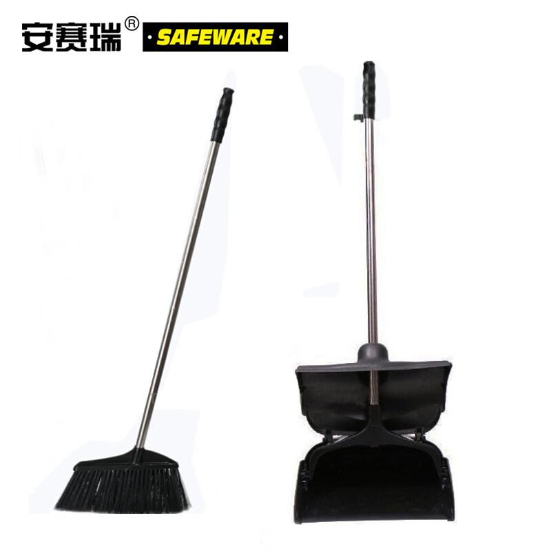 安赛瑞 13940 商用防风垃圾铲/扫把套装（2套装） 簸箕93×29×32.5cm扫把92×30×9cm按包销售
