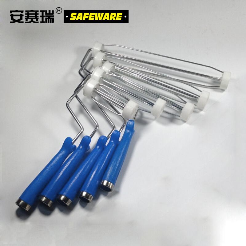 安赛瑞 22329 8寸粘尘滚筒套装(5个滚筒+1个支架) 长20cm按包销售 安赛瑞 22329 8寸粘尘滚筒套装(5个滚筒+1个支架) 长20cm按包销售