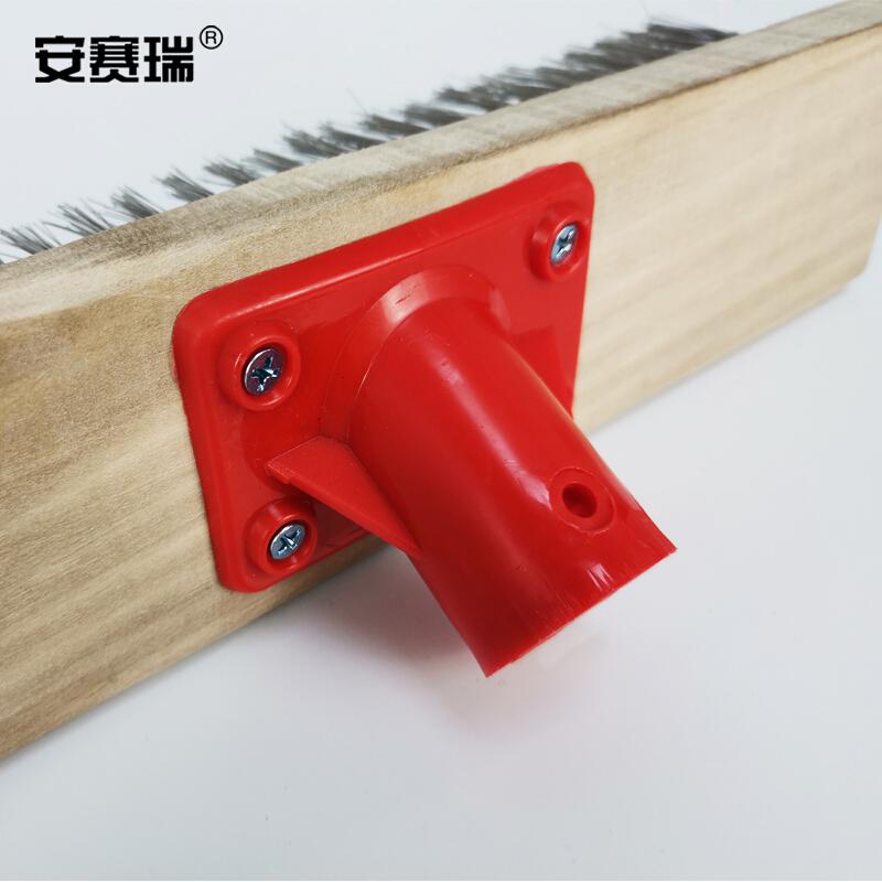 安赛瑞 24461 木杆地板刷甲板刷 30cm按（把）销售