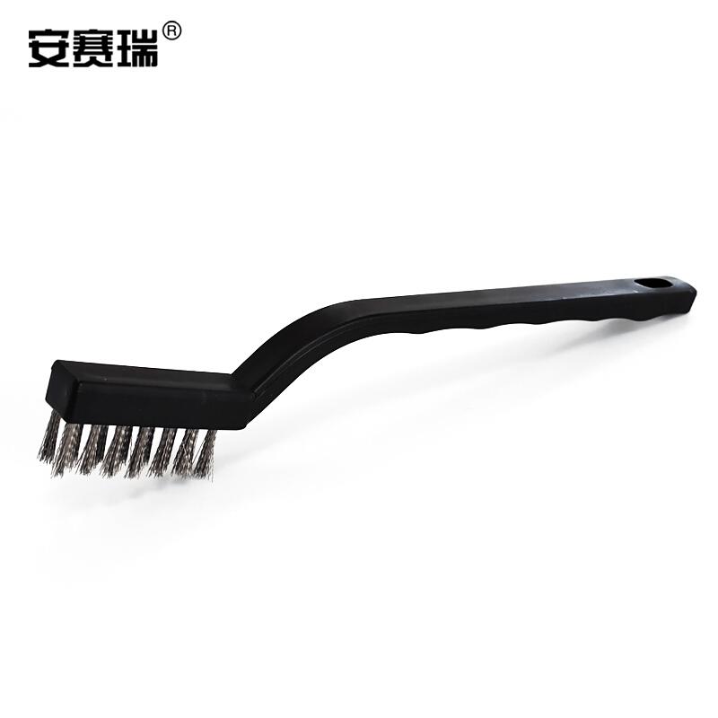 安赛瑞 23961 工业清洁刷钢丝刷 (15把装） 17×3.2cm按包销售