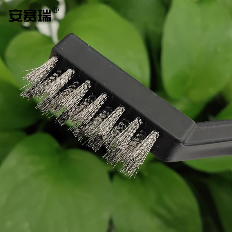 安赛瑞 23961 工业清洁刷钢丝刷 (15把装） 17×3.2cm按包销售