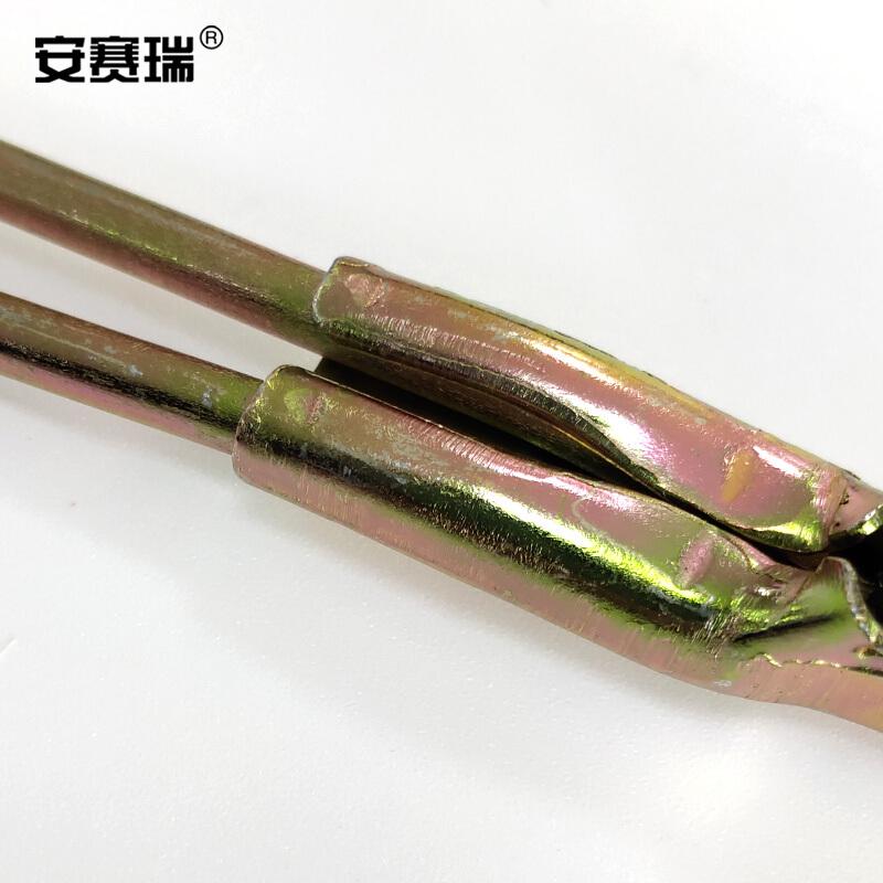 安赛瑞 23963 迷你不锈钢丝刷 直头不锈钢丝刷 (5把装） 22×2.5cm按包销售