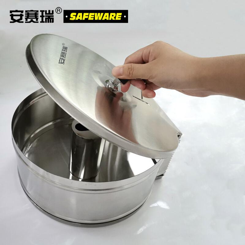 安赛瑞 24414 不锈钢壁挂式大卷纸盒 25.7×26×11.5cm按（个）销售