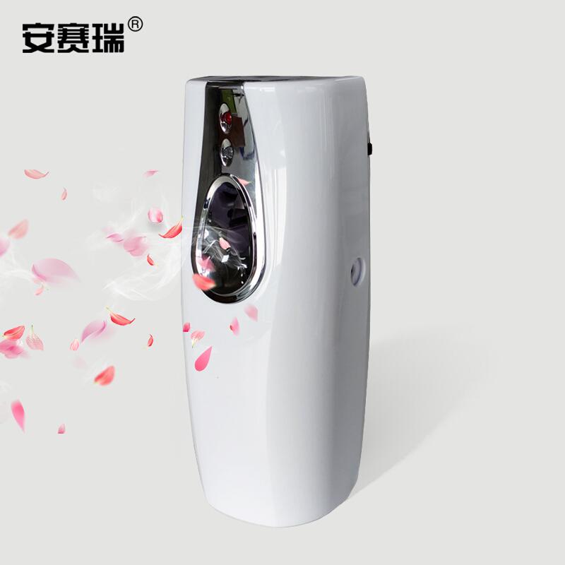 安赛瑞 23885 智能自动喷香机(1瓶香水+电池+挂钩) 8×22cm 白色按（套）销售