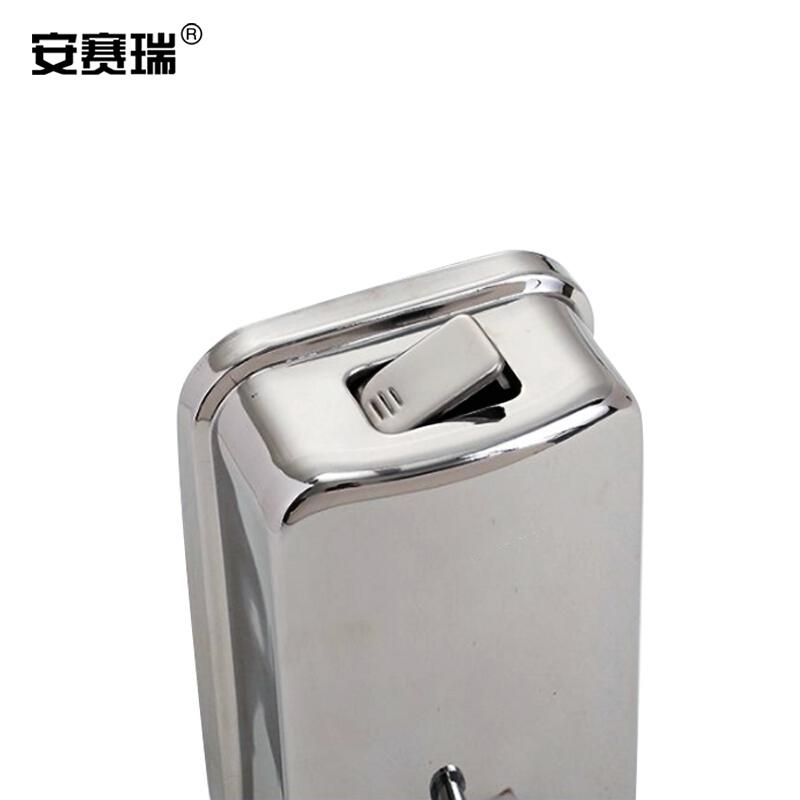 安赛瑞 24418 不锈钢壁挂式皂液器 500ML按个销售