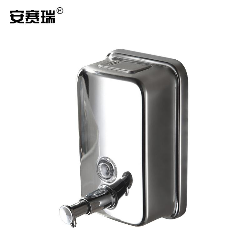 安赛瑞 24418 不锈钢壁挂式皂液器 500ML按个销售 安赛瑞 24418 不锈钢壁挂式皂液器 500ML按个销售