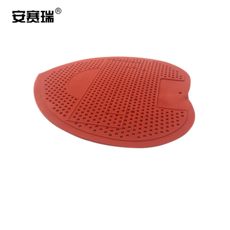 安赛瑞 24446 小便池尿斗香片（10片装） 19.5×18.5cm 红色按（包）销售