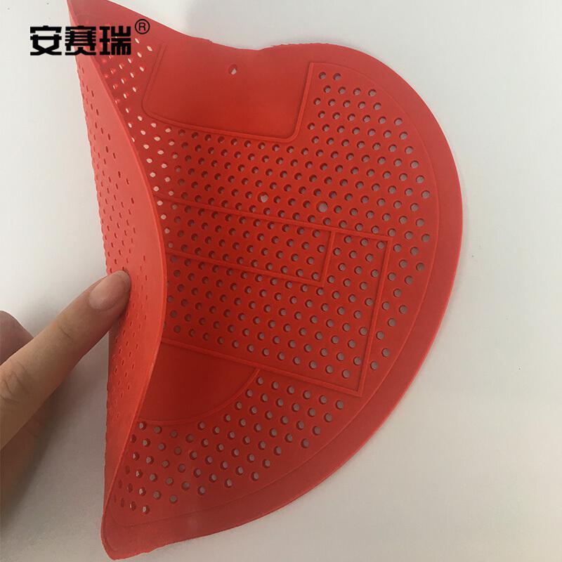安赛瑞 24446 小便池尿斗香片（10片装） 19.5×18.5cm 红色按（包）销售