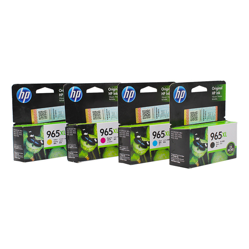 惠普 3JA82AA 墨盒 965XL 红色 1600页 适用HP OfficeJet Pro 9010/9019/9020按（盒）销售
