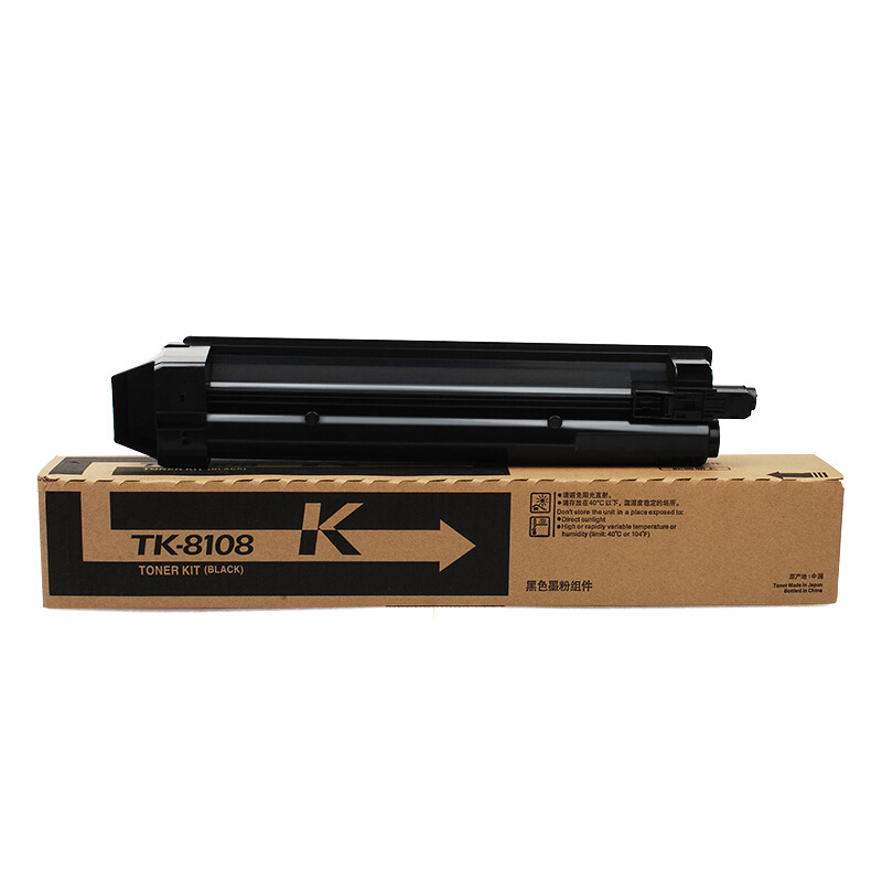 京瓷 TK-8108K 墨粉 10000页 黑色 适用ECOSYS M8024cidn按支销售