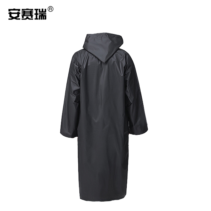 安赛瑞 25764 非一次性EVA雨衣 均码 1件装 黑色按件销售