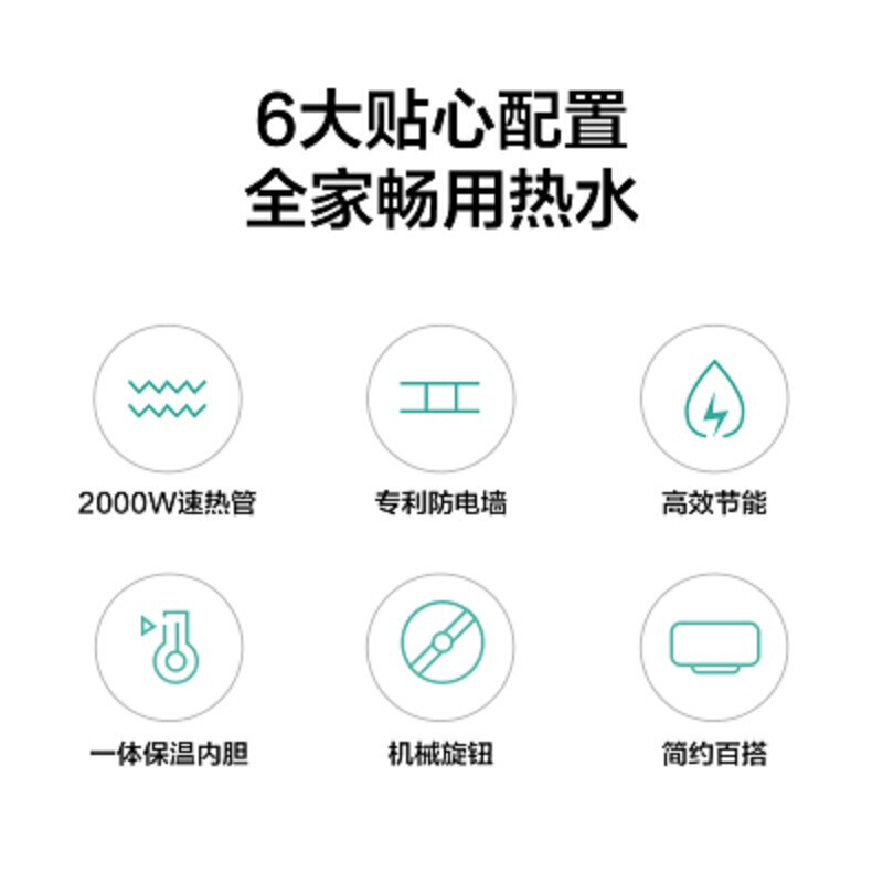 美的Midea F80-A20GA2(H) 电热水器 80L按（台）销售