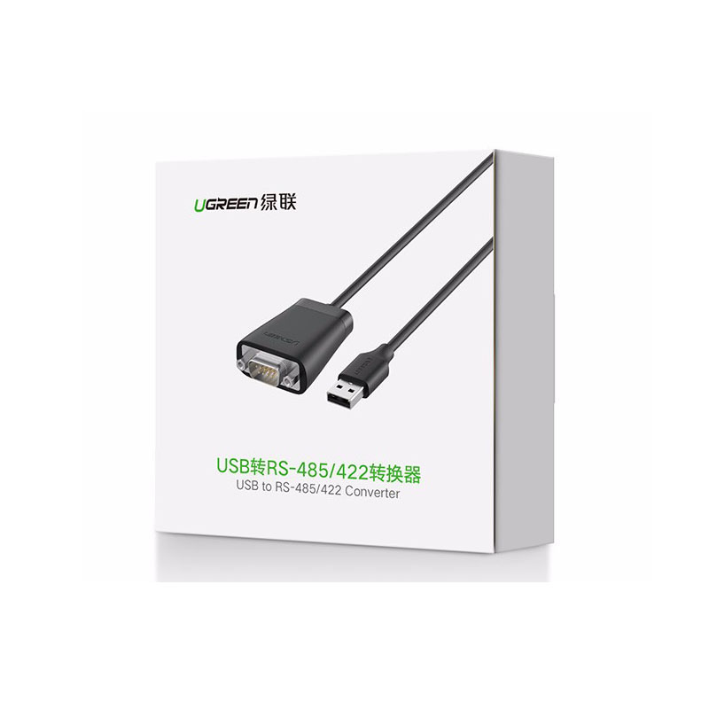绿联 60562 USB转RS422/485转换器串口线 1.5米 黑色按（个）销售
