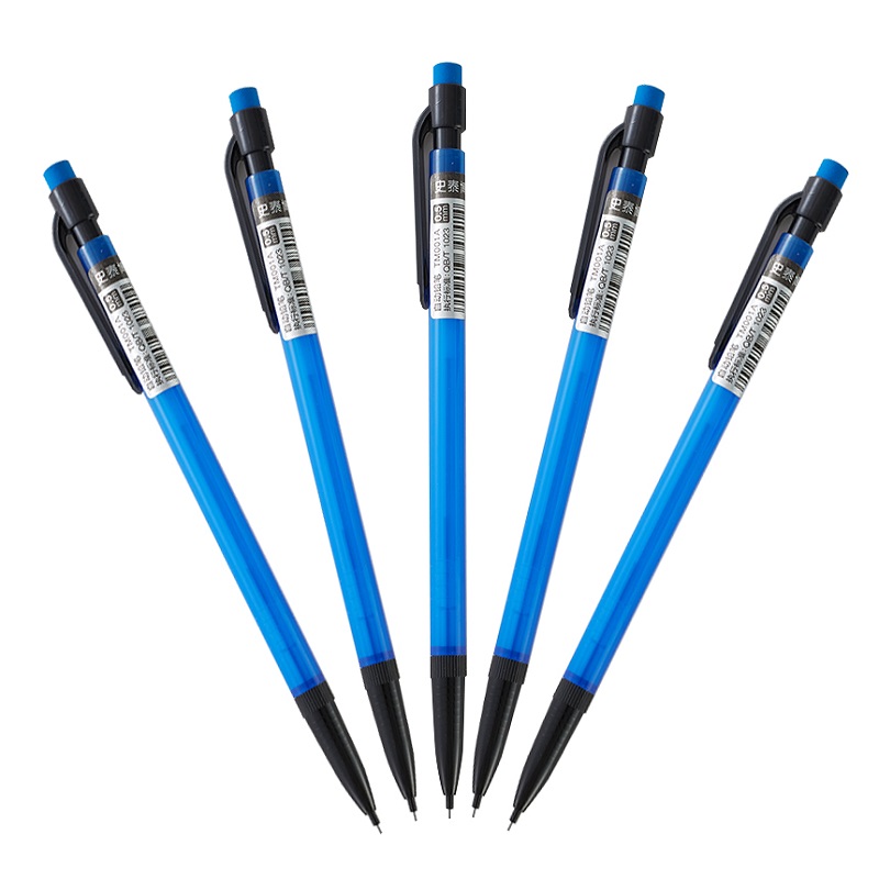 史泰博 TM001A 自动铅笔 0.5mm 蓝色 12支/盒按支销售