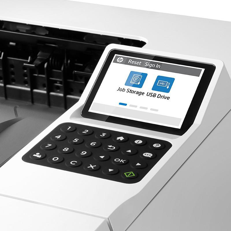 惠普 LaserJet Enterprise M407dn 黑白激光打印机 A4 白色 仅打印、有线网络、自动双面按台销售