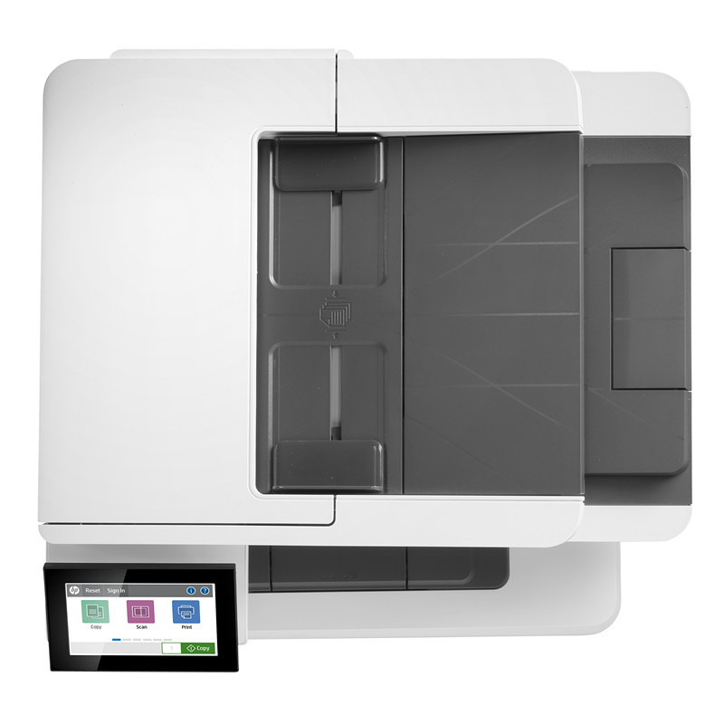 惠普 LaserJet Enterprise MFP M431f 黑白激光多功能一体机 A4 白色  打印、复印、扫描、传真、有线网络、自动双面按台销售