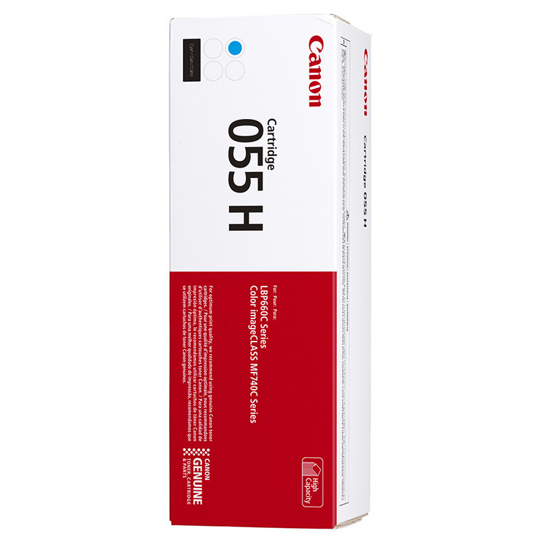 佳能 CRG 055 H C 硒鼓 5900页 青色 (适用LBP663Cdn/LBP664/MF742Cdw/MF746Cx)按支销售 佳能 CRG 055 H C 硒鼓 5900页 青色 (适用LBP663Cdn/LBP664/MF742Cdw/MF746Cx)按支销售