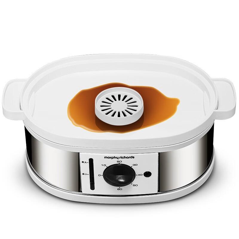 摩飞 MR1148 多功能电蒸笼 3L*3层 白色按(台)销售 摩飞 MR1148 多功能电蒸笼 3L*3层 白色按(台)销售