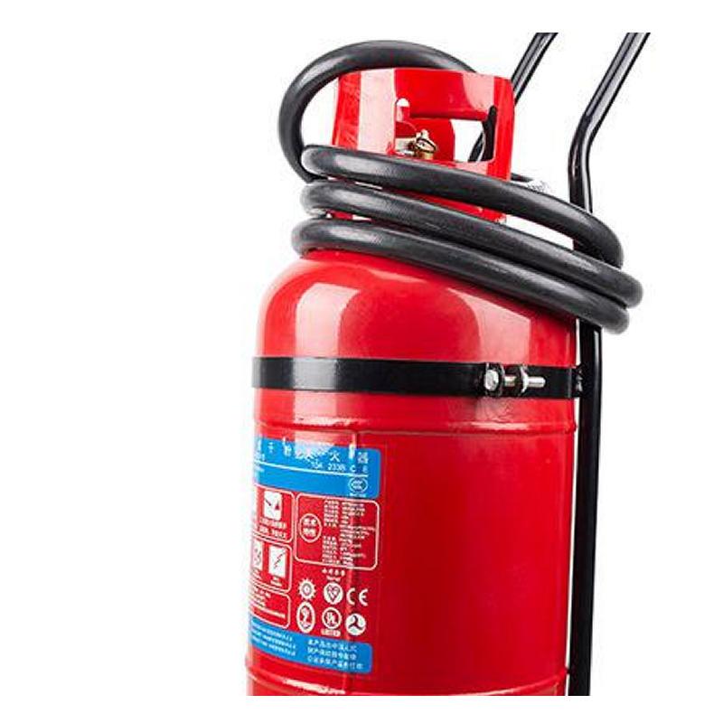 王龍 MFTZ/ABC35A 推车式干粉灭火器 35kg 红色按台销售