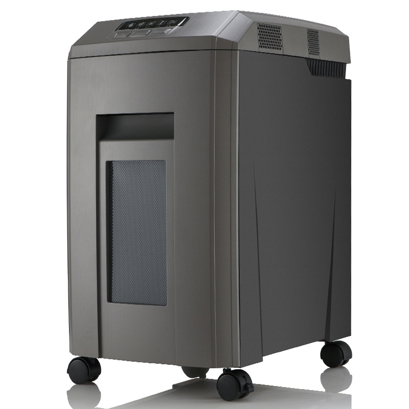 震旦 AS2860CD 办公商用碎纸机 德标4级 黑色 纸箱包装 （单次28张 持续60分钟 32L 可碎卡、光盘)按（台）销售