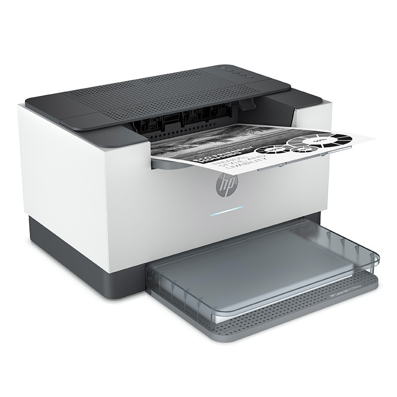 惠普 LaserJet M208dw 黑白激光打印机 A4 灰白色  仅打印、无线网络、自动双面按台销售