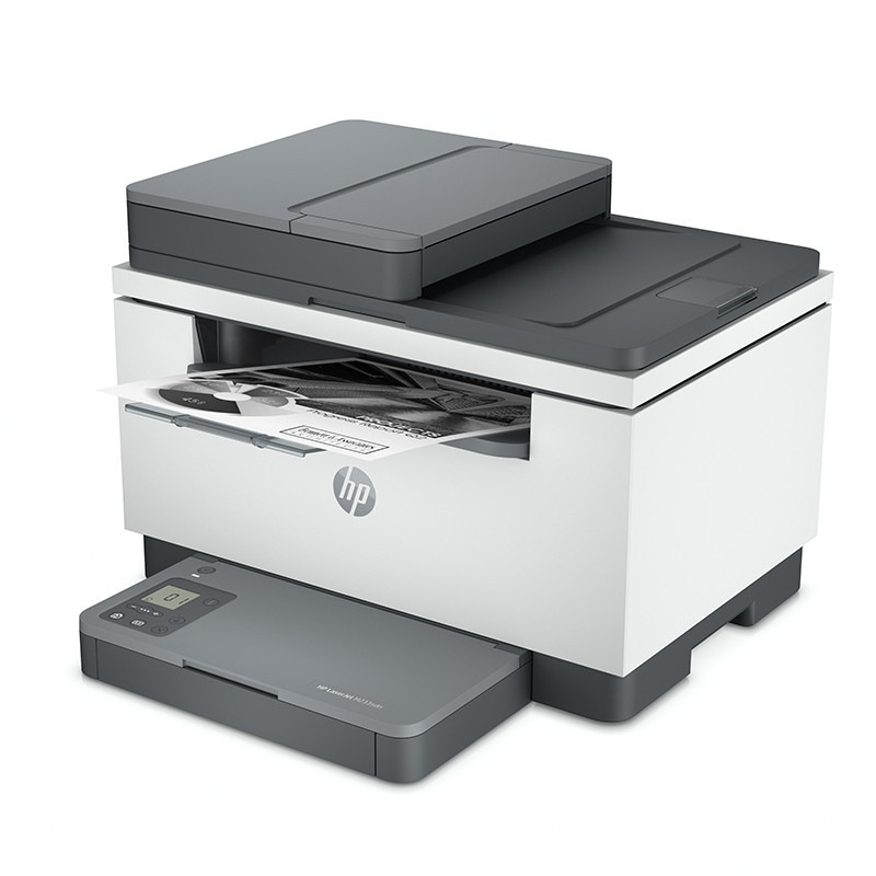 惠普 LaserJet MFP M233sdn Printer 黑白激光多功能一体机 A4 灰白色  打印、复印、扫描、有线网络、自动双面按台销售