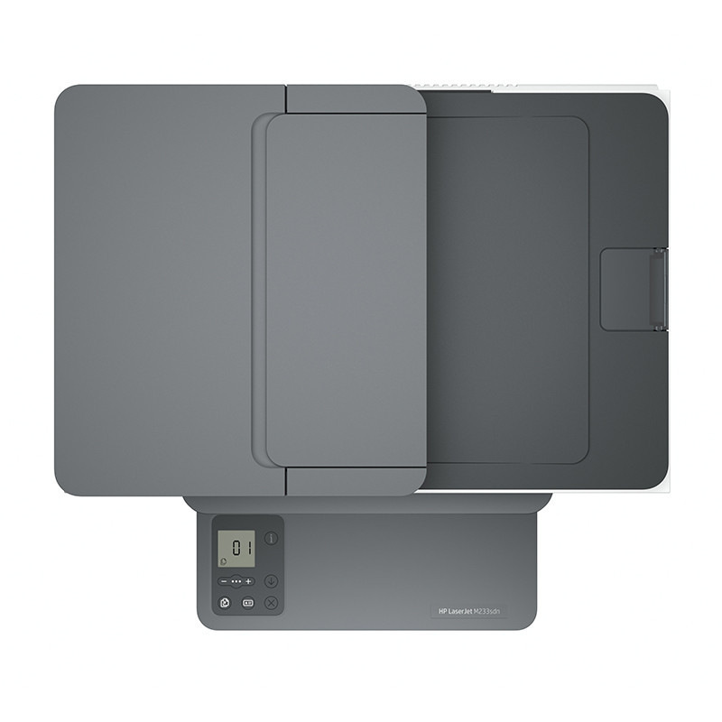 惠普 LaserJet MFP M233sdn Printer 黑白激光多功能一体机 A4 灰白色  打印、复印、扫描、有线网络、自动双面按台销售