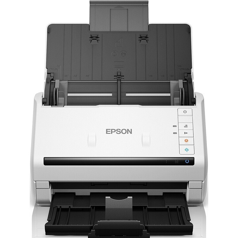 爱普生 （EPSON）DS-535II A4馈纸式高速彩色文档扫描仪 黑白色按台销售