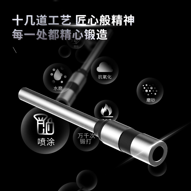 得力 3857 空心钻刀 7*50mm 银色按（支）销售
