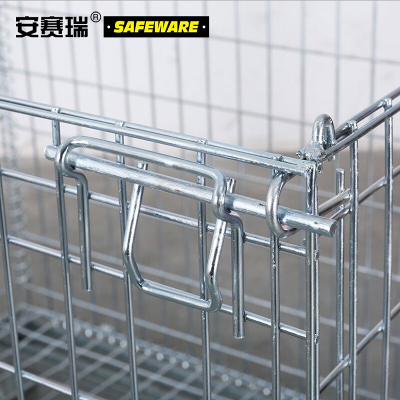 安赛瑞 23641 折叠式仓储笼车 80×60×64cm 承重0.5t按个销售
