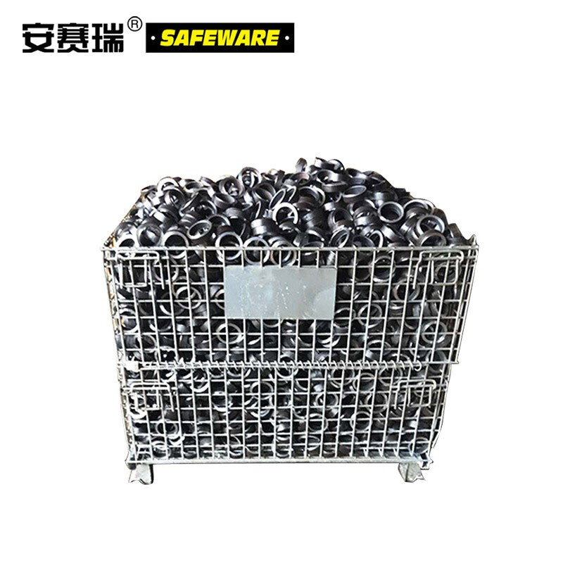 安赛瑞 23641 折叠式仓储笼车 80×60×64cm 承重0.5t按个销售