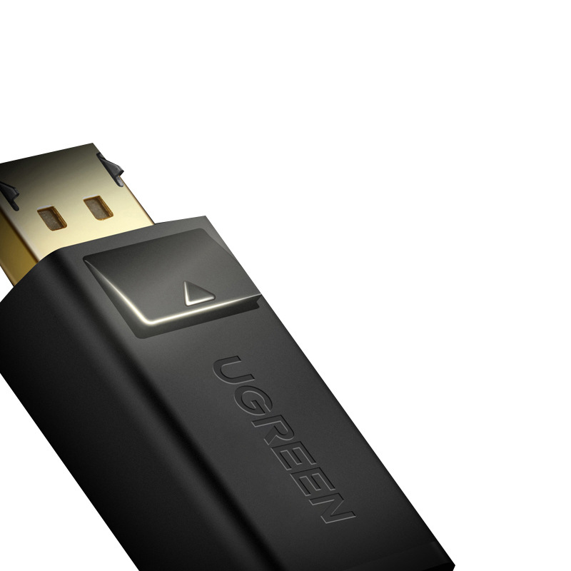 绿联 10203 DP转HDMI 电脑电视视频转换线 3米 黑色 4K高清连接线 1.2版 DisplayPort转hdmi公对公按个销售 绿联 10203 DP转HDMI 电脑电视视频转换线 3米 黑色 4K高清连接线 1.2版 DisplayPort转hdmi公对公按个销售
