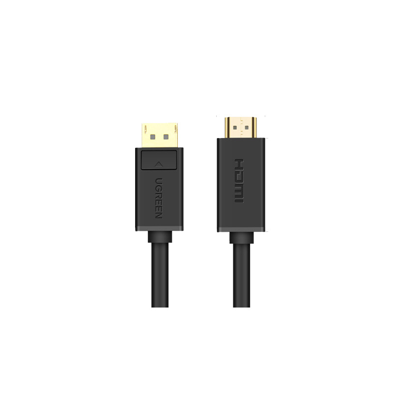 绿联 10203 DP转HDMI 电脑电视视频转换线 3米 黑色 4K高清连接线 1.2版 DisplayPort转hdmi公对公按个销售 绿联 10203 DP转HDMI 电脑电视视频转换线 3米 黑色 4K高清连接线 1.2版 DisplayPort转hdmi公对公按个销售