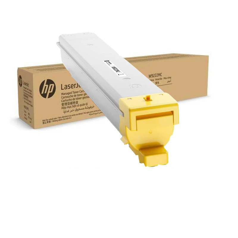 惠普 W9222MC 碳粉盒 管理型 黄色 20000页 适用惠普E78223/78228DN按（支）销售