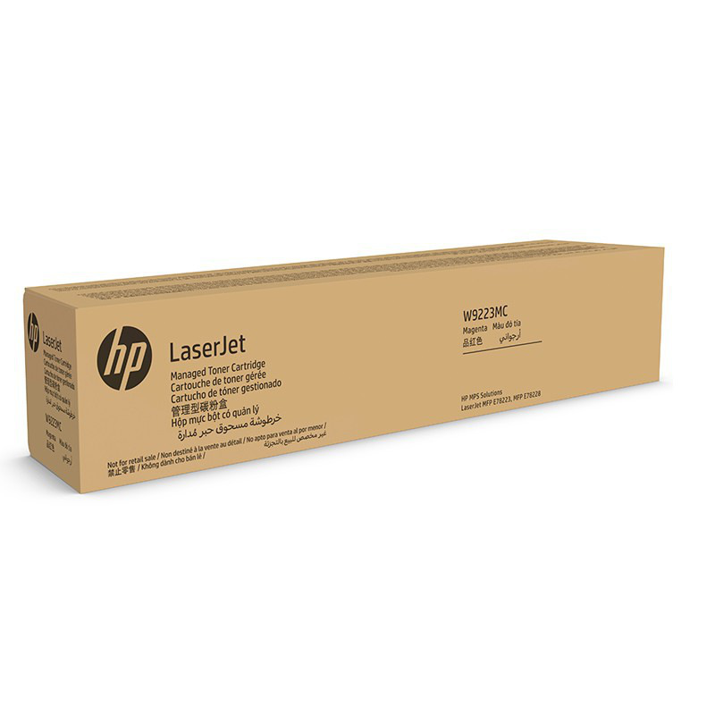 惠普 W9223MC 碳粉盒 管理型 品红色 20000页 适用惠普E78223/78228DN按（支）销售