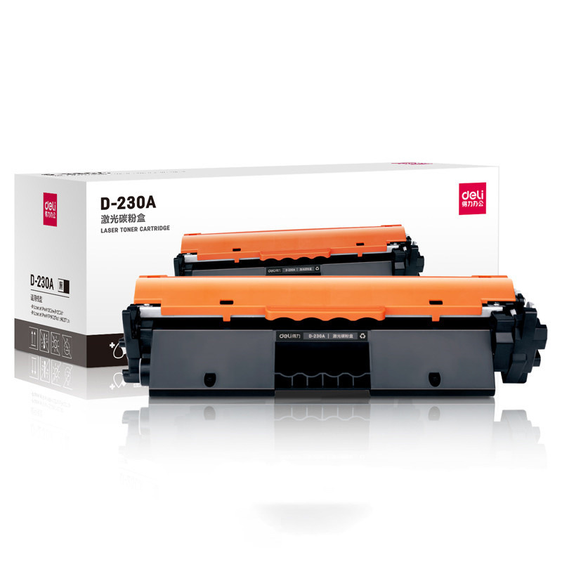 得力 D-230A 碳粉盒 1800页 黑色 (适用于HP LaserJet Pro M203dn/M203dw，HP M227sdn/M227fdn)按支销售