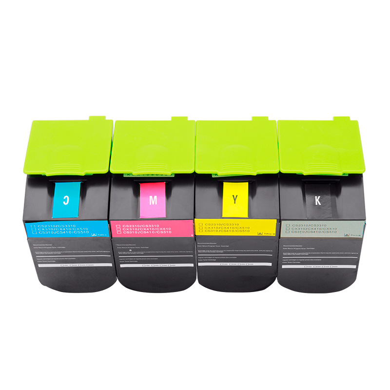 标拓 BT-CS310/410BK 粉盒 4000（A4纸 5% 覆盖率） 黑色 适用利盟CS310/CS410/CS510打印机 克隆系列按支销售