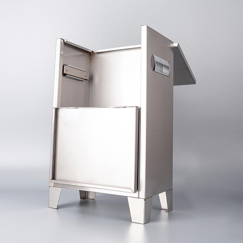 轰烈消防 S-D2# 低2号灭火器箱（不锈钢0.8mm） 空箱600*400*200mm按个销售