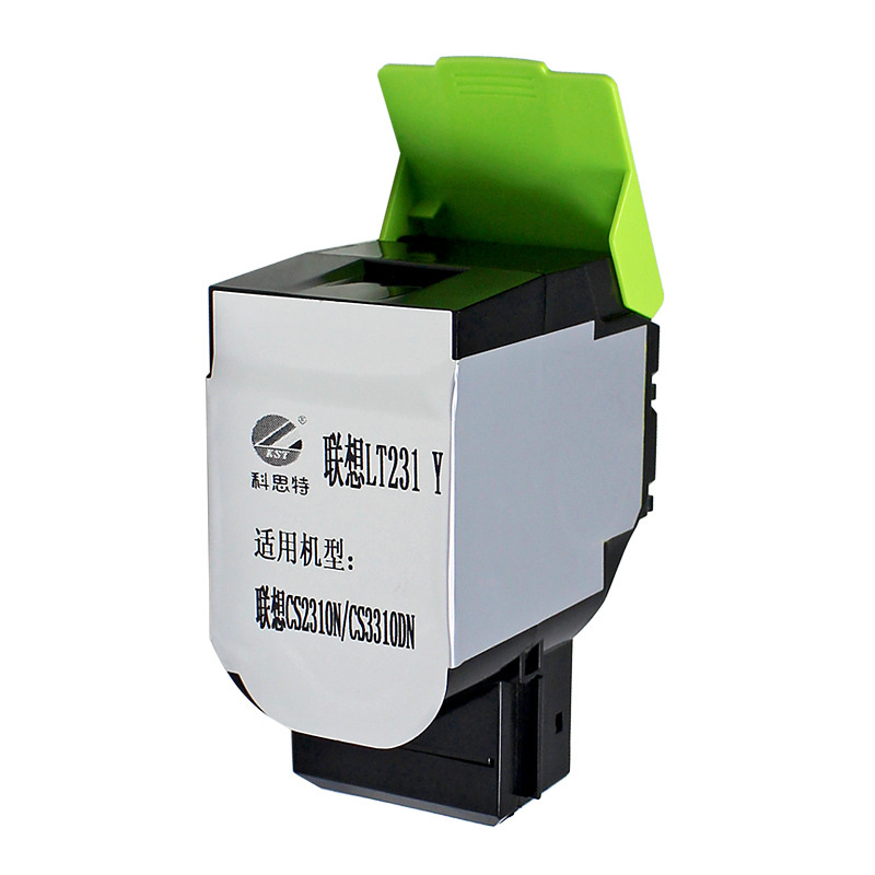 科思特 K LT231（粉筒）（黄） 专业版 3000页 黄色 适用联想 CS2310N CS3310DN按个销售