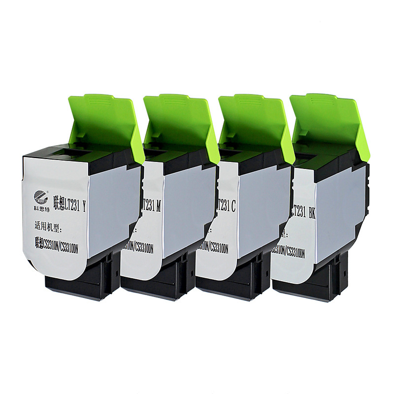 科思特 K LT231（粉筒）（黄） 专业版 3000页 黄色 适用联想 CS2310N CS3310DN按个销售