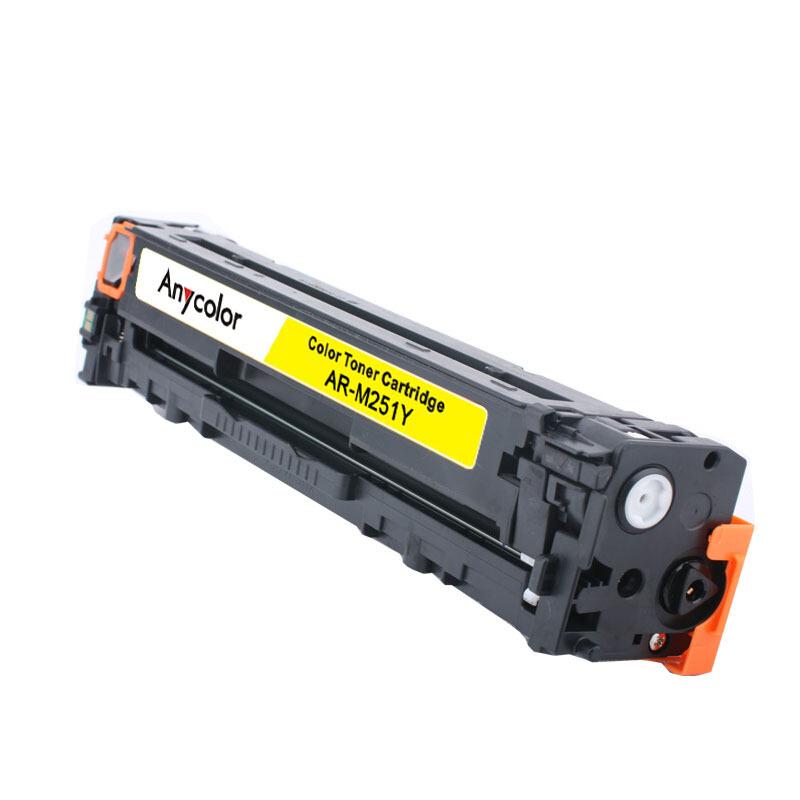 欣彩 AR-M251Y 专业版硒鼓 1800页 黄色 适用于惠普HP LaserJet M251n M276fn M276fnw 1800按个销售